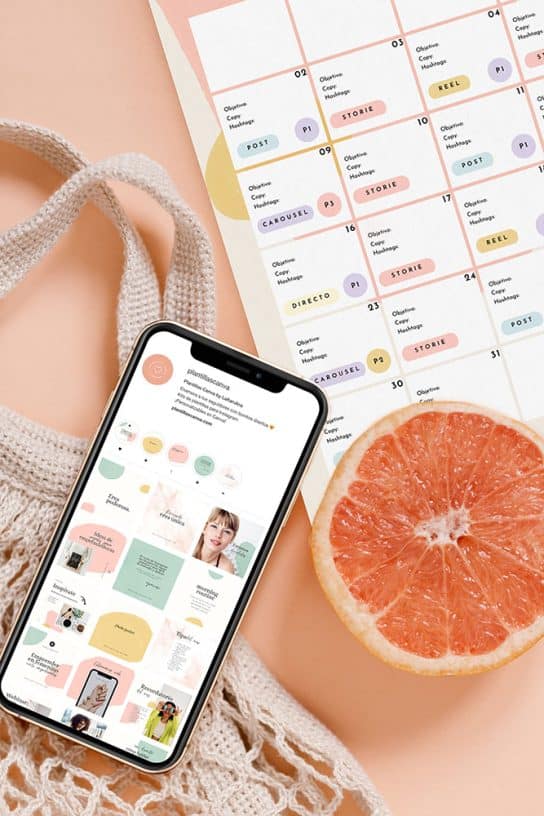 Calendario De Contenidos Para Instagram Gratis Plantillas Canva